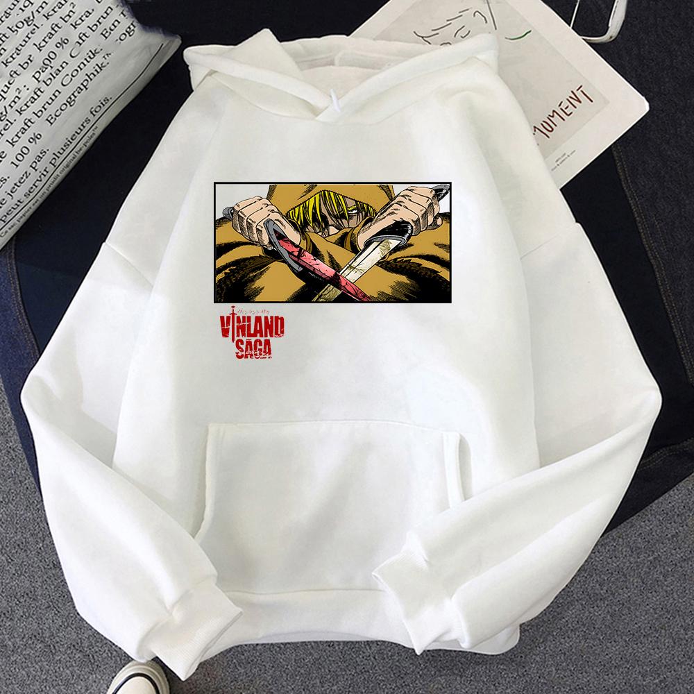 Vinland Saga Aesthetic Hoodie  Unisex Handsome Fashion Vintage/retro Long Sleeve Sweatshirt Sense of Design Four Seasons Casual Soft