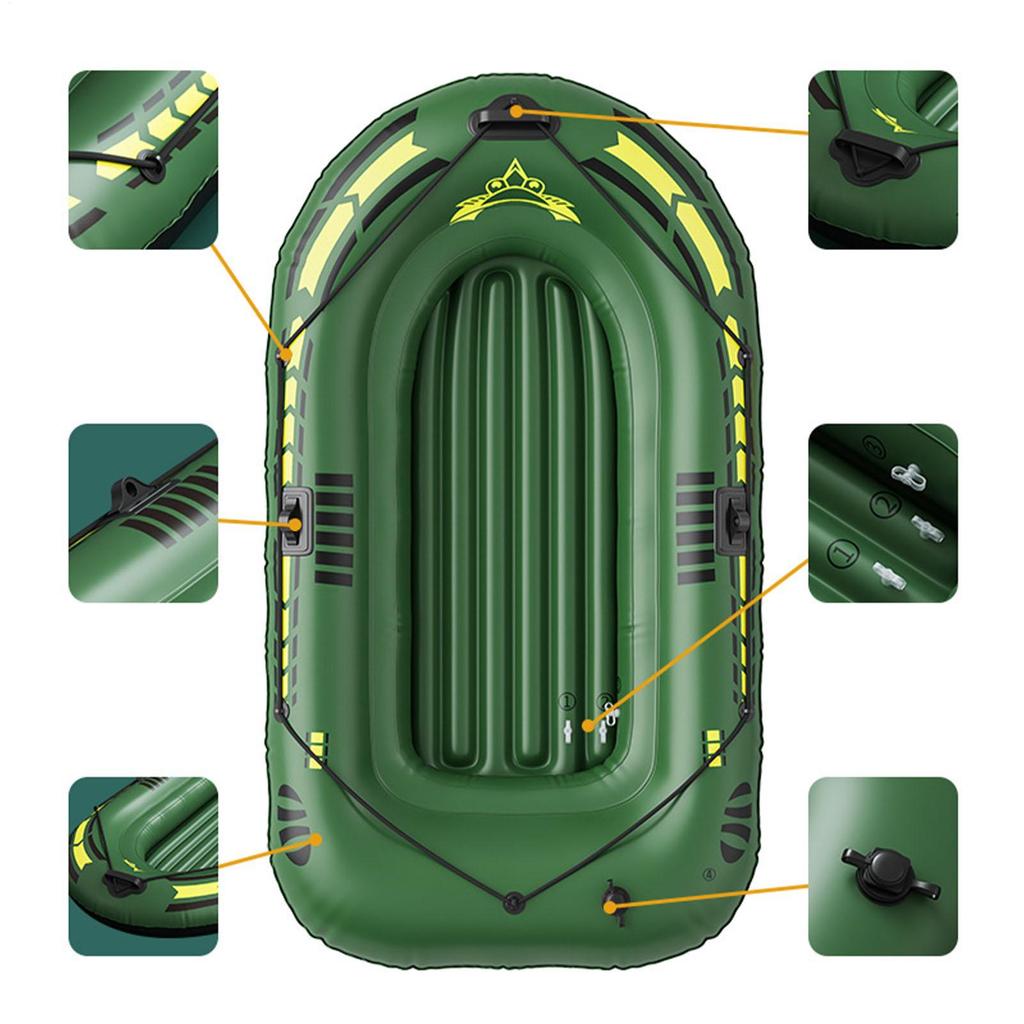 Inflatable Fishing Kayak Inflatable Boat Canoe Inflatable Fishing Kayak Inflatable Rafting & Fishing Boats Portable  Fishing