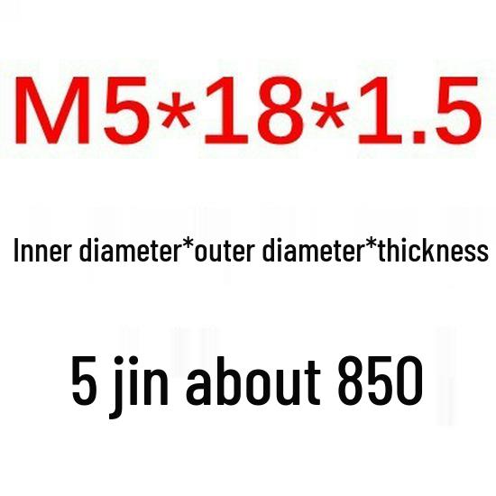 Extra Large & Thick Galvanized Flat Washer Gasket (M3-M16)