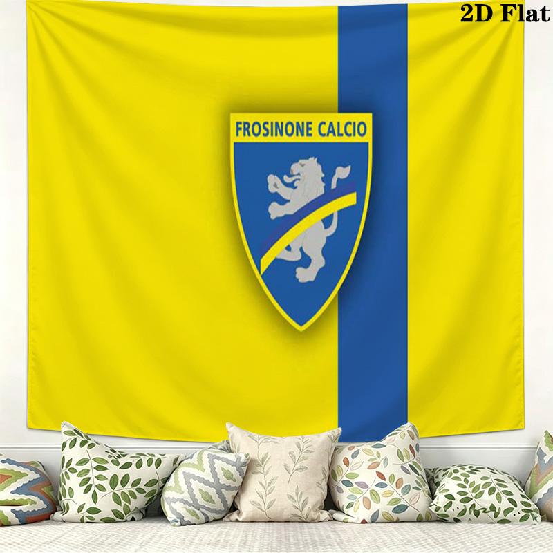 Frosinone Calcio Wall Tapestry Aesthetic Wall Hanging Printed Fabric Blanket Decorative Tapestries for Bedroom Living Room Home Decor