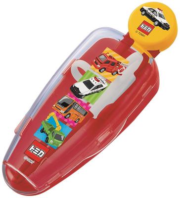 Skater Training Ages Square Tips for Easy Tomica 17 Children's Chopsticks, 14cm, 2-7, Right-Handed, Pickup, (ADXT1S)