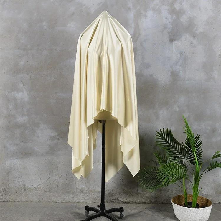 100x150cm Acetate Satin Fabric Double-sided Solid Color Glossy Smooth Skirt Strap Imitation Silk Cloth Apparel for Diy Sewing