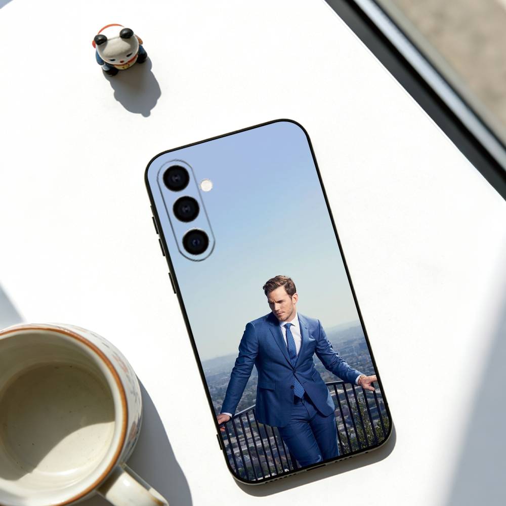 Chris Pratt Phone Case For Samsung Galaxy A73,A72,A71,A70,A53,A52,A51,Others Soft Black Cover