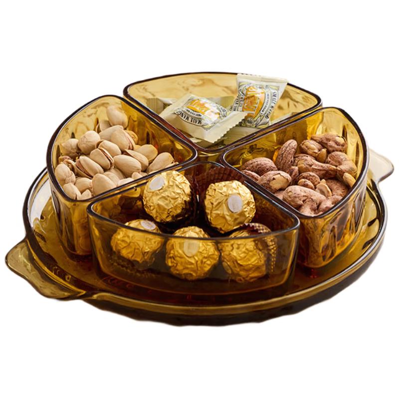 

Corning VISIONS Divided Glass Snack Platter with Lid