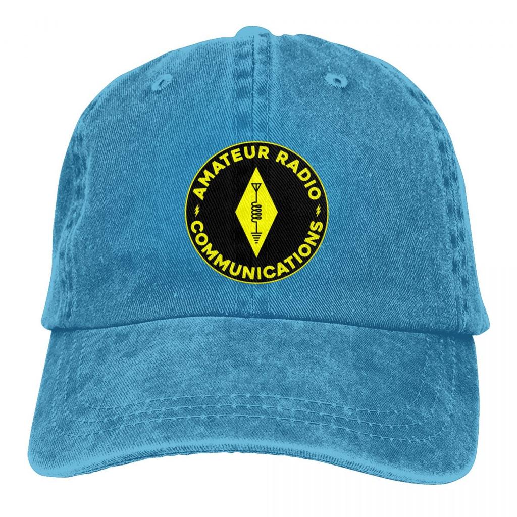 Amateur Radio Kommunikation Operaotr Zubehör Unisex Frauen Baseball Cap Distressed Cotton Caps Hut Vintage