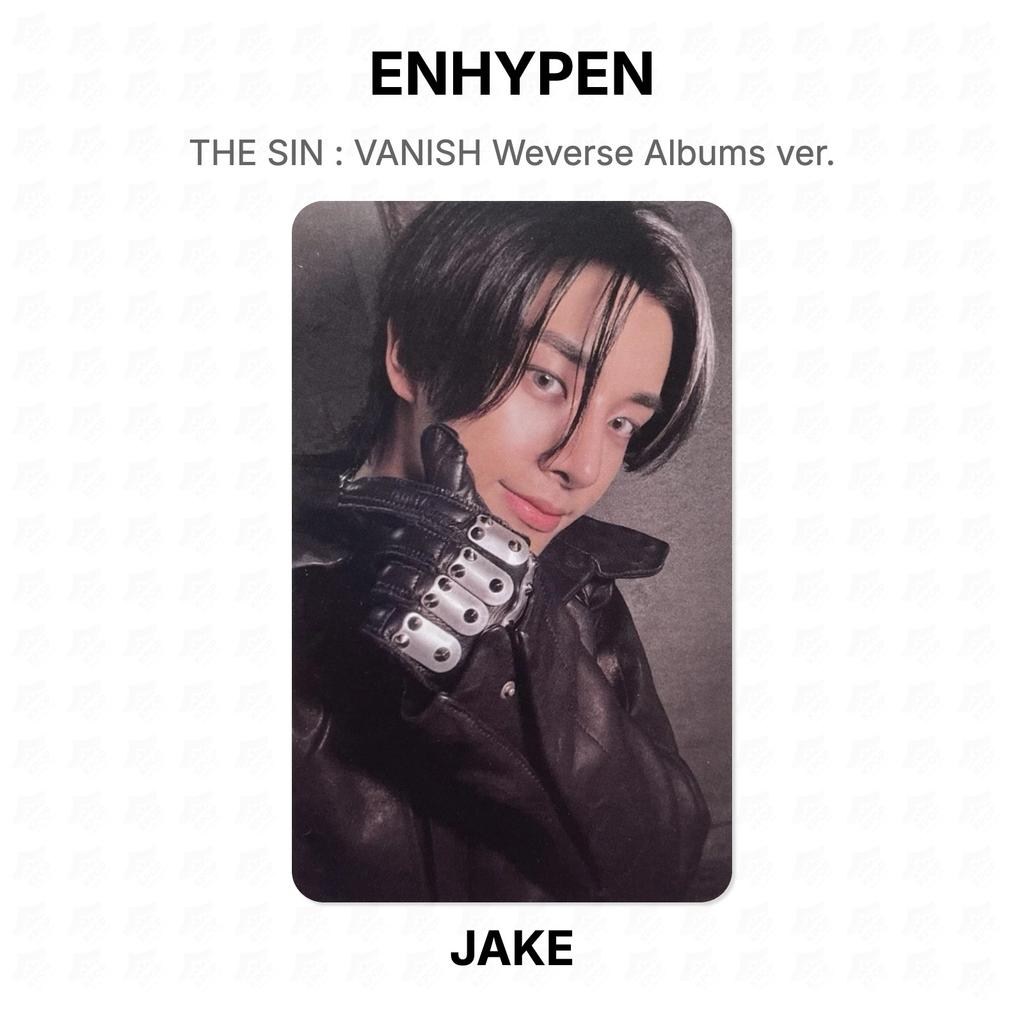 ENHYPEN THE SIN : VANISH Weverse Albums Ver. Official Photocard