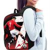 3pcs Football Flame Print Backpack Lightweight Daily Large Capacity School Bag Travel Bag with Shoulder Bag Pencil Bag Gift