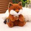 Plush Fox Little Toy Cartoon Stuffed Animal Doll Bedroom Decoration Gift Kids