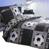 Ensemble de housse de couette imprimée Football avec impression numérique pour la décoration de la chambre d'adolescent