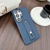 Luxury Business Phone Case for Samsung S26 Ultra S25 Plus S24 S23 S22 Shockproof Slim Fit Wrist Strap with Stand Design Cover