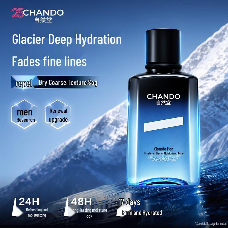 CHANDO Men's Himalayan Glacier Hydrating Toner