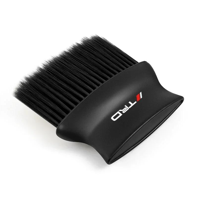 1Pcs Car Dedusting Brush Air Outlet Cleaning Brush Car Accessories For TRD Toyota Corolla Yaris Aygo GT86 Prius RAV4 Camry Auris