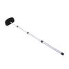 Travel Bag Support Rod 4 Sections Extendable Aluminium Alloy Oval Top   Travel Bag Support Rod
