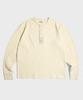 Ledeutonido Usn Waffle Henley Shirt Cream