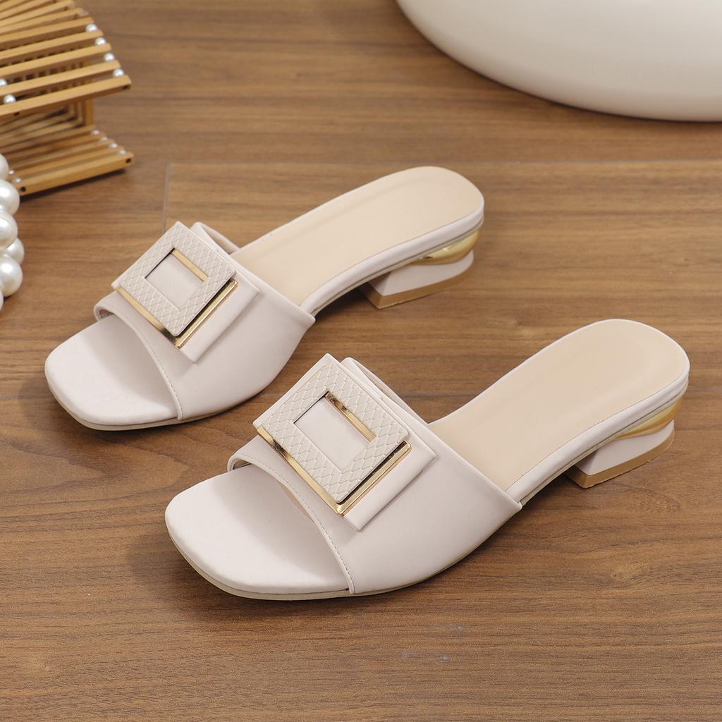 Low High Heels, Outdoor Slippers and Sandals