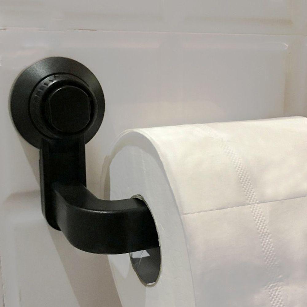 Paper Holder Suction Cup Toilet Shelf Kitchen Storage Bathroom Paper Holder Paper Rack Towel Rack