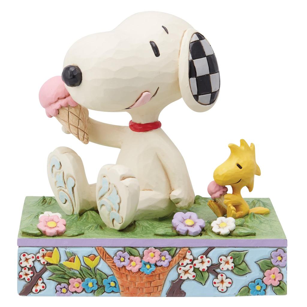 JIM SHORE Snoopy Woodstock zmrzlina 6014349 &