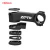 ZTTO 80/90/100/110/120/130MM Bicycle Internal Cable Routing Stem with Spacer 28.6mm-31.8mm Handlebar Bike Internal Wiring Stem