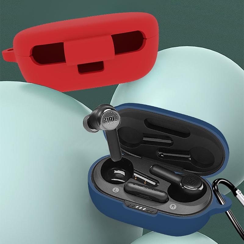Silicone Earphone for Case Protective for Shell with Keychain forJBL QUANTUMHeadphone Washable Silicone Cases