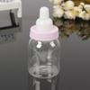 4pcs Cute Plastic Candy Bottle Transparent Mini Feeding Bottle  Christening Gift