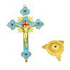 Christian Catholic Cross Ornament Pendant Home Church Pray Ornaments Souvenir