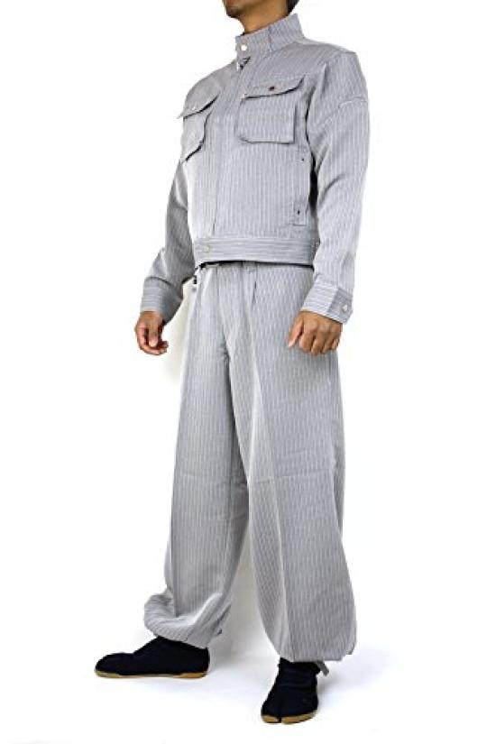 Toraichi Jacket Long Knickers Workwear Work Construction L x Sumi Gray [Toraichi] Rider's & (4309s554414) Set, Pants, Knickerbockers, Workwear, W79,