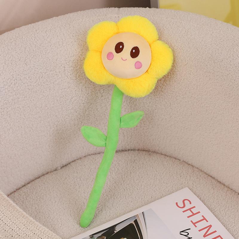 

Плюшевая игрушка-подсолнух, реалистичный цветок, мягкая игрушка для декора дома StyleJ