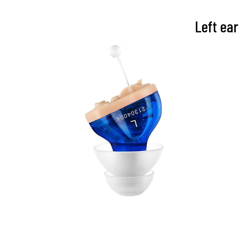 Invisible CIC Hearing Aid for Seniors with Hearing Loss - Sound Amplifier and Accessories