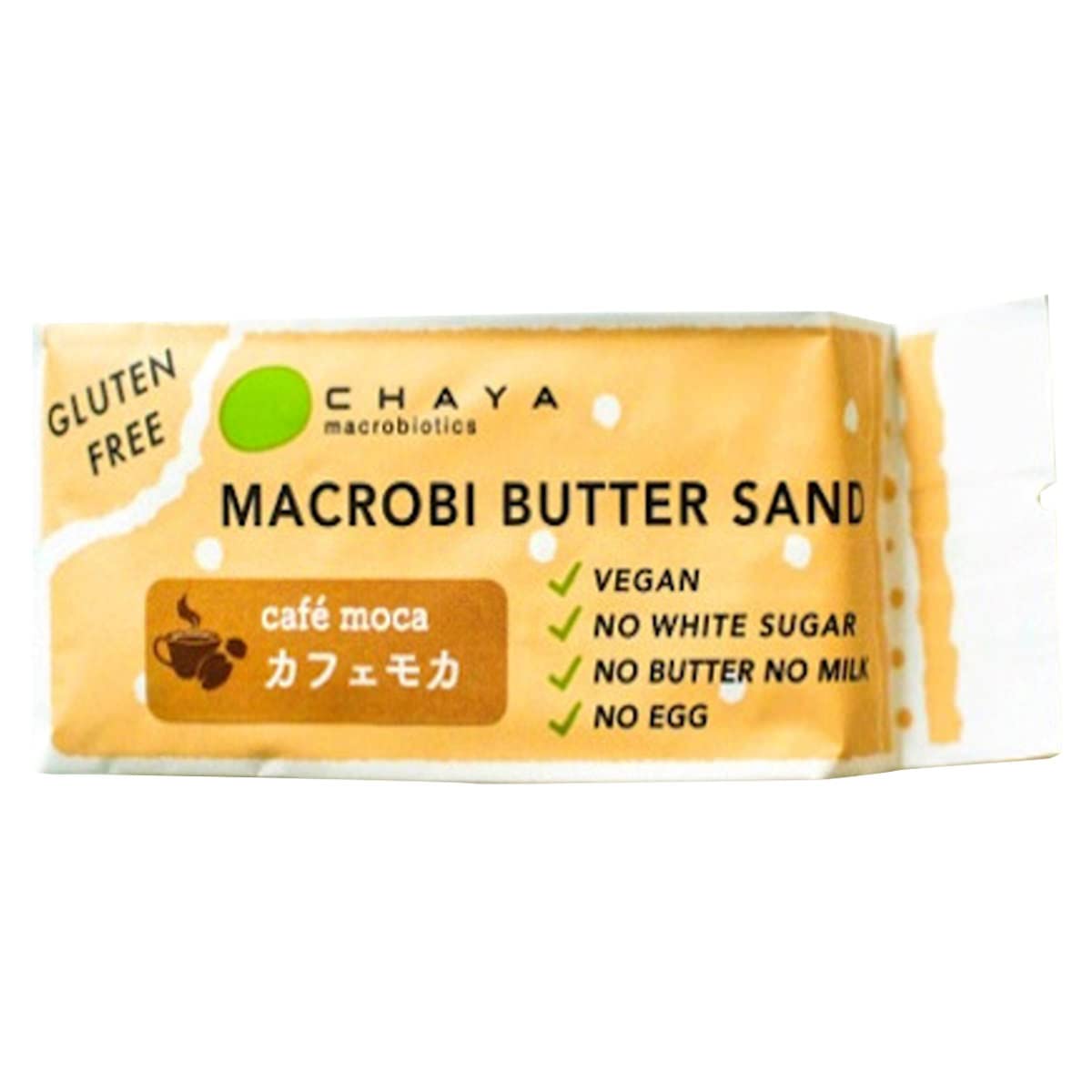 

CHAYA Macrobiotics Рисовая мука Макробиотик Масло Сэндвич Кафе Мокка 45 г x 10 штук