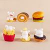 6pcs/set Cartoon Dog Mini Action Figure Pvc GK Model Kawaii Cute Healing Animal Doll Toys Children Collection Car Decor Ornament