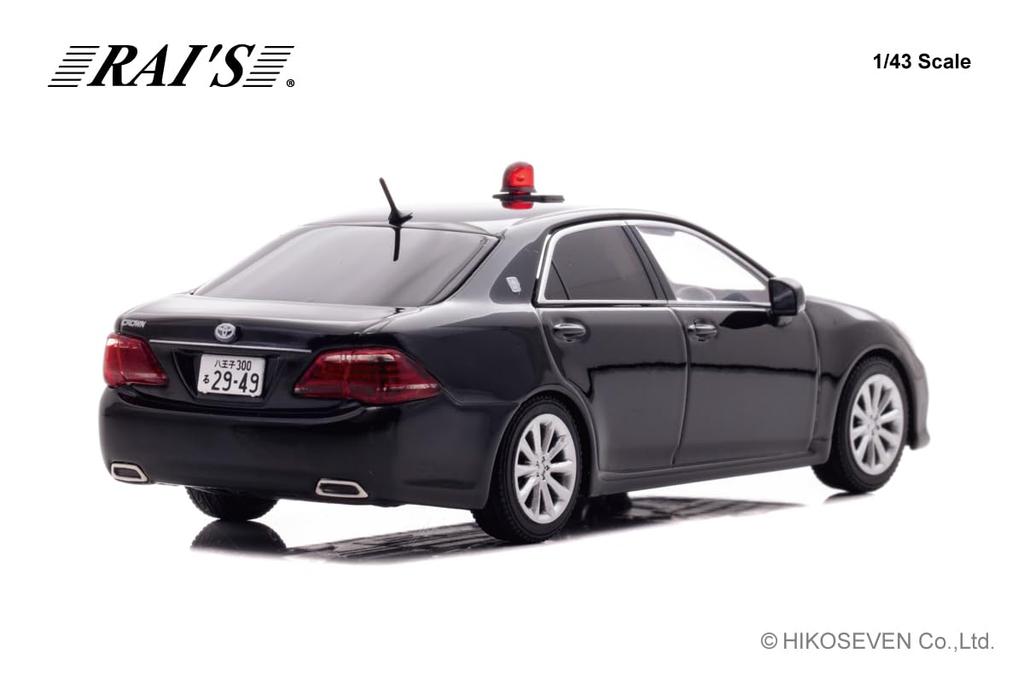 Hiko seven RAI'S 1/43 Toyota Crown (GRS202) 2013 Tokyo Metropolitan Police Department Traffic Division Mobile Patrol Unit Vehicle H7431308