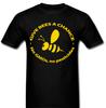 Give Bees a Chance Non GMO's No Pesticides Bumble Bee Tee T Shirt