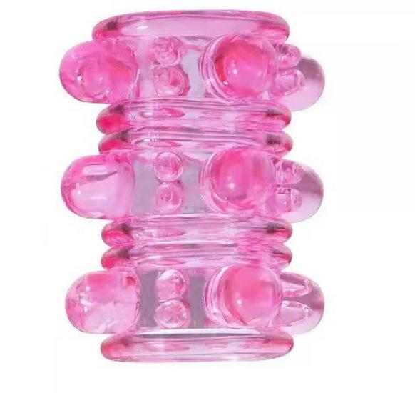 One-Hand Adult Sex Toy: Big and Small Flower Spiky Sleeves, Fun Heterosexual Sleeve.
