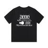 Verão Quente 2025 Aeae Clássico Coreano Logo de Letra Joker Casual Solta Manga Curta Feminina Estilo Confortável T-shirt de Alta Qualidade