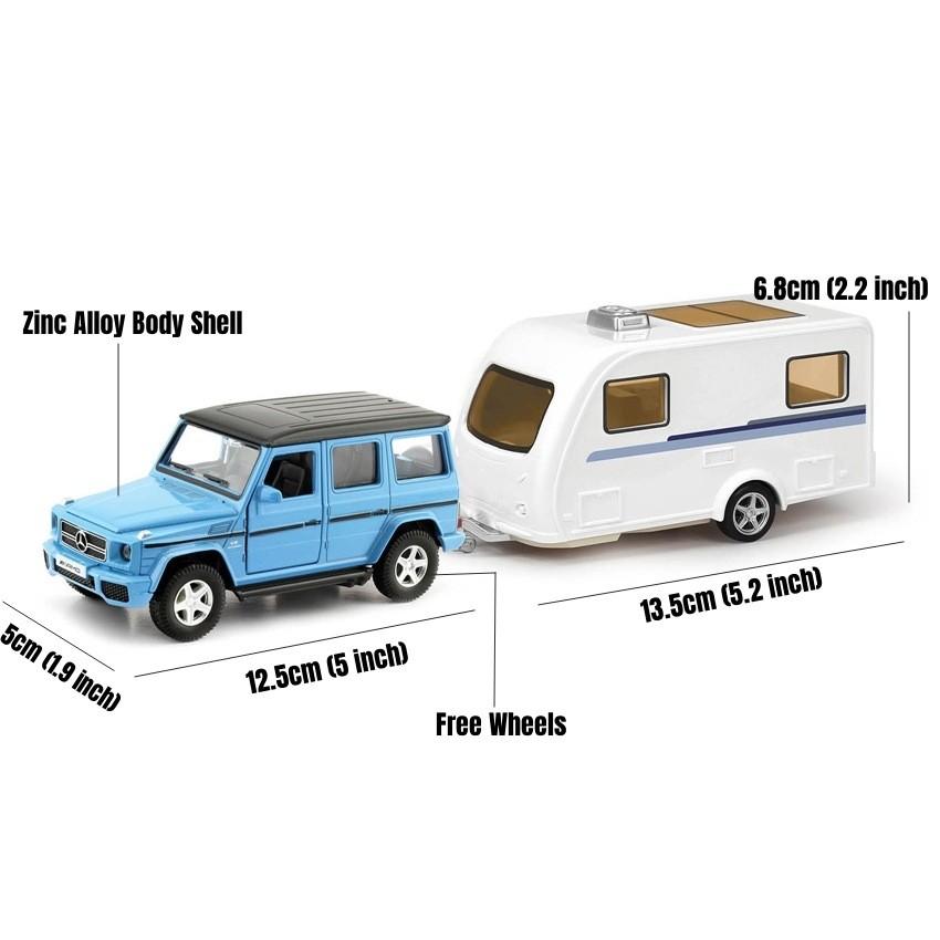 Land Wrangler Rover Pickup Alloy Model Set With Inertia Control For Kids Play