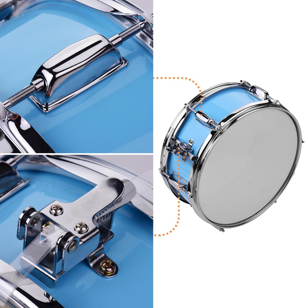 12inch Snare Drum Head with Drumsticks Shoulder Strap Drum Key for Student Band