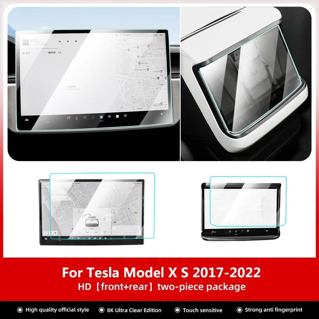 Center Control Touchscreen Car Navigation Touch Screen Protective Film For Tesla Model 3 Y 2023 Model X S 2022 Tempered Film
