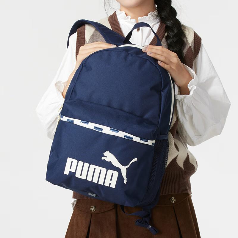 New PUMA Fabric Backpack Medium Size Unisex Blue 090927-07