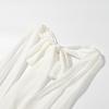 European and American style, new women's clothing, versatile Juan net splicing neck collar top 4661-071