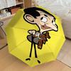 1PC Mr. Bean Umbrella-8-Rib Reinforced, Automatic Open, Lightweight & Durable, Cute Fashion Accessory for Outdoor-Y0380