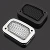 For Harley Softail Fat Boy 114 FLFBS FLFB FLSTF Slim Motorcycle Front Brake Fluid Reservoir Cover Master Cylinder Cap Chrome