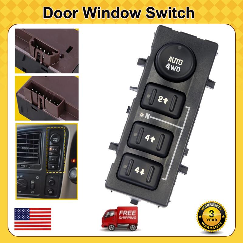 4WD Selector Control Switch 15136039 For GMC 2004 Sierra 1500 2005 Yukon XL 1500