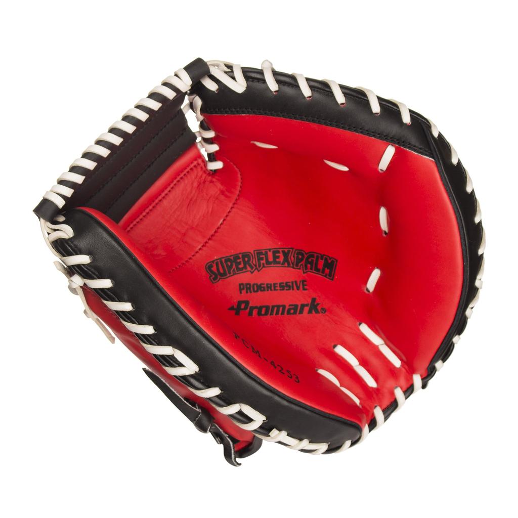 Promark Mjuk Baseboll Röd Orange Fångare's Handske, (Högerkast) PCM-4253