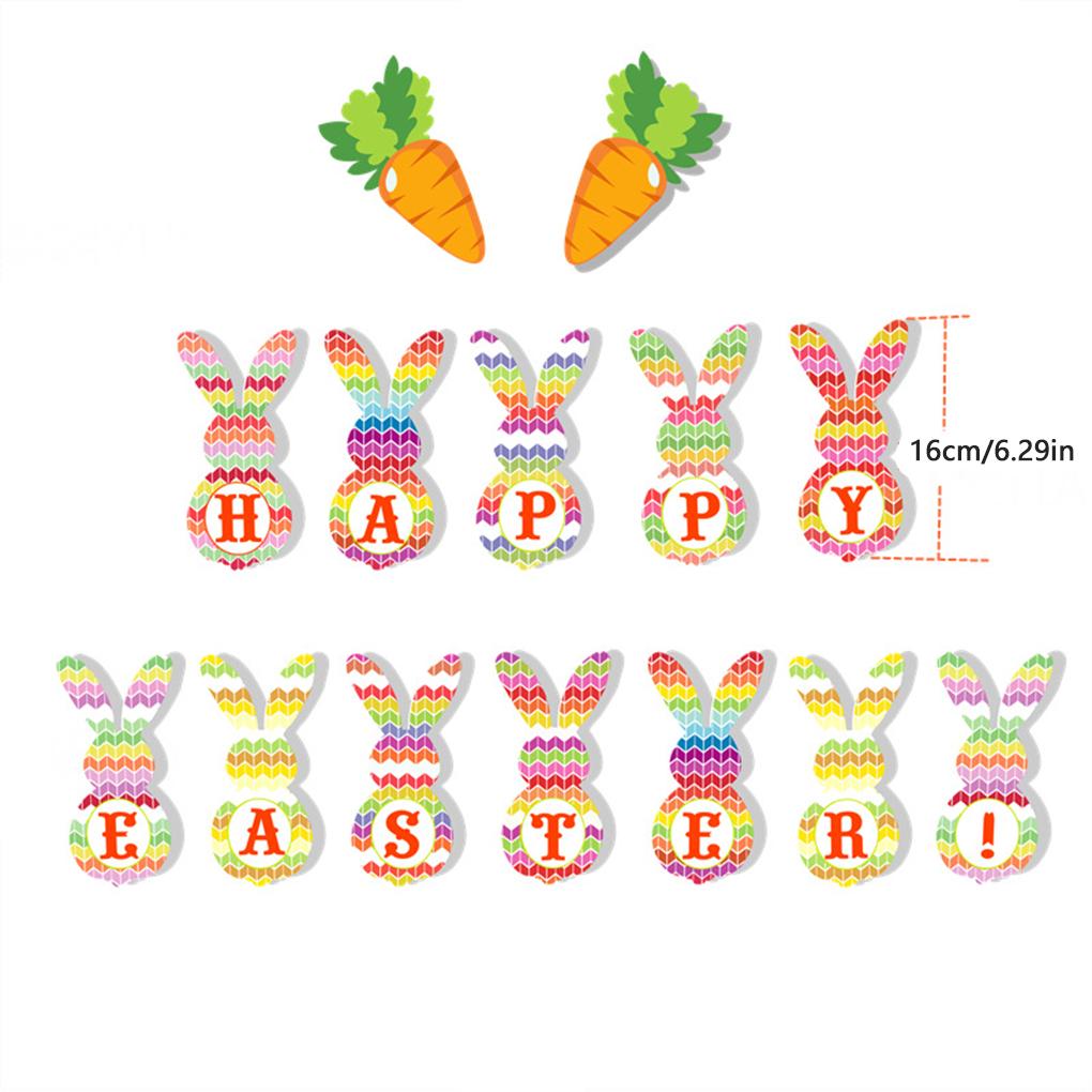 Decoration Animal Shape Cartoon Easter DIY Hanging Pendant for Home Shop