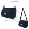 Umbro Embroidered Logo Shoulder Bag for and Perfect for or Also available as a crossbody waist or crossbody A great gift for men and 2-Way Boys,