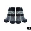 4Pcs/Set Anti-slip Protect Paws Dog Socks Black Tie Anti-shedding Breathable Non-slip Socks for Medium Large Elderly Puppy Socks