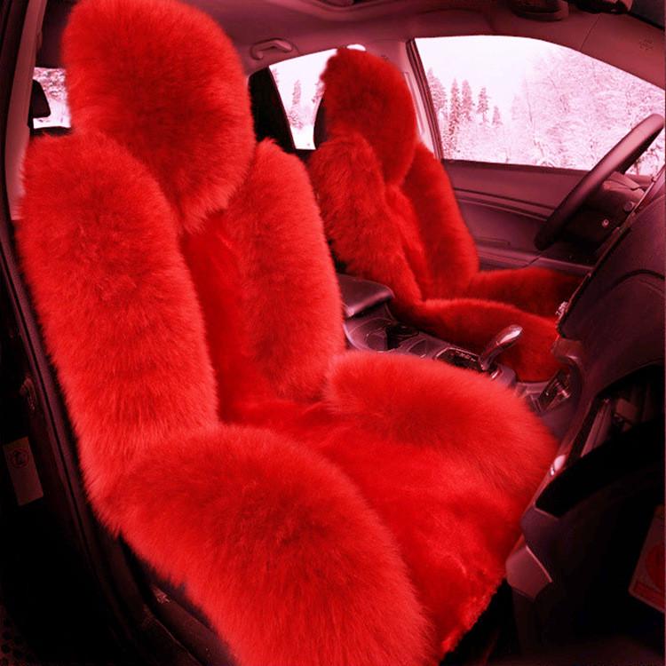 1pcs Universal Car Seat Cover Accessories Automobiles Wool Nature Sheepskin Fur Front At Affordable S Free Real Reviews With Photos Joom 1pcs Universal Car Seat Cover, Red Sheepskin Car Seat Covers