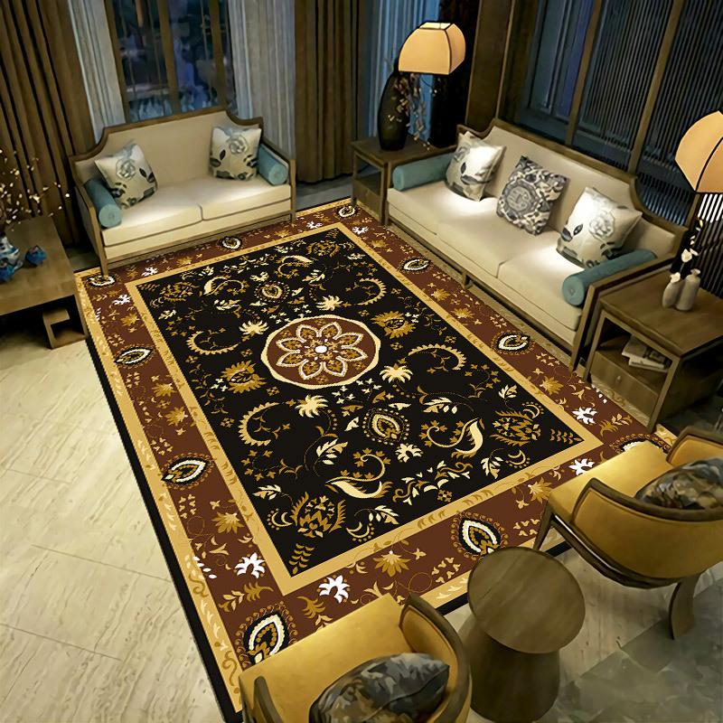 European Style Living Room Carpet Floor Mat Coffee Table Sofa Bedroom Bedside Carpet
