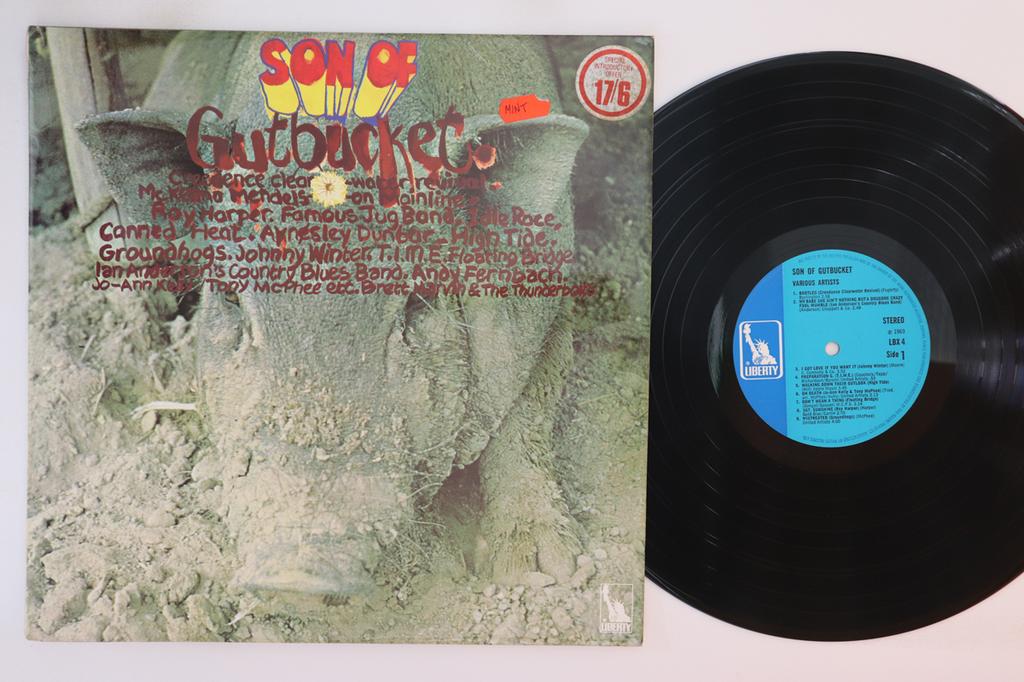 LP Record VARIOUS  Son Of Gutbucket LBX4 LIBERTY 1969 UK Rock Used