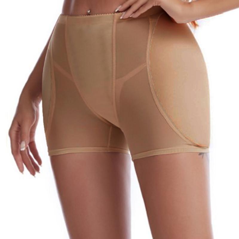 Padded Hip Enhancer for Women Shapewear Butt Lifter Underwear Push Up Panties High Waist Tummy Control Mesh Body Shaper